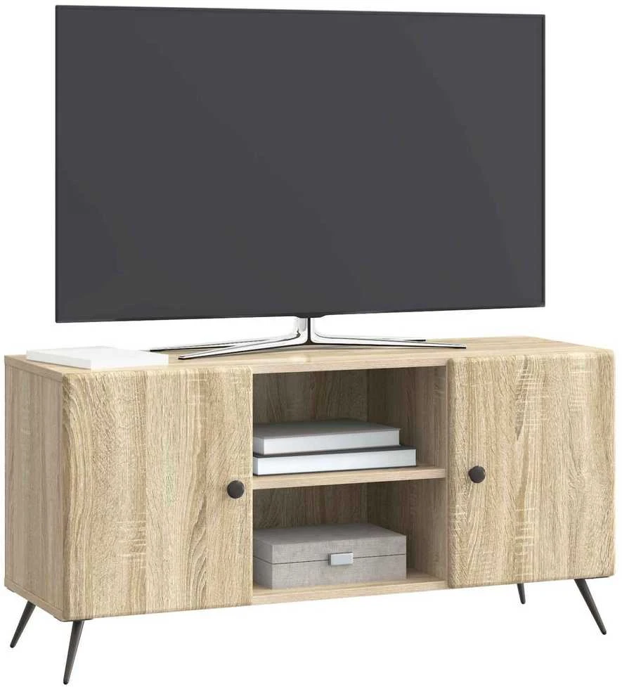 TV staliukas Televizoriaus spintelė 102 x 34,5 x 50 cm Sonoma ąžuolas