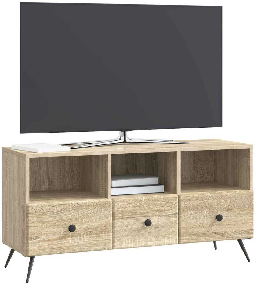 TV staliukas Televizoriaus spintelė Sonoma ąžuolas 102 x 34,5 x 50 cm