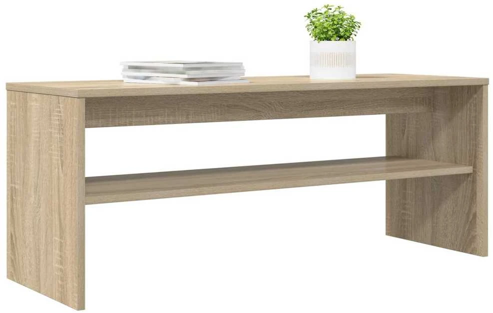 TV staliukas Televizoriaus spintelė 100 x 35 x 40 cm Sonoma ąžuolas