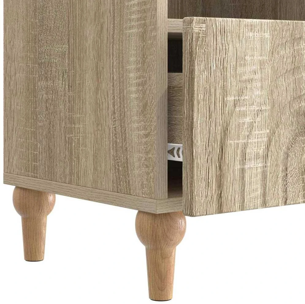 TV staliukas Televizoriaus spintelė 102 x 34,5 x 50 cm Sonoma ąžuolas