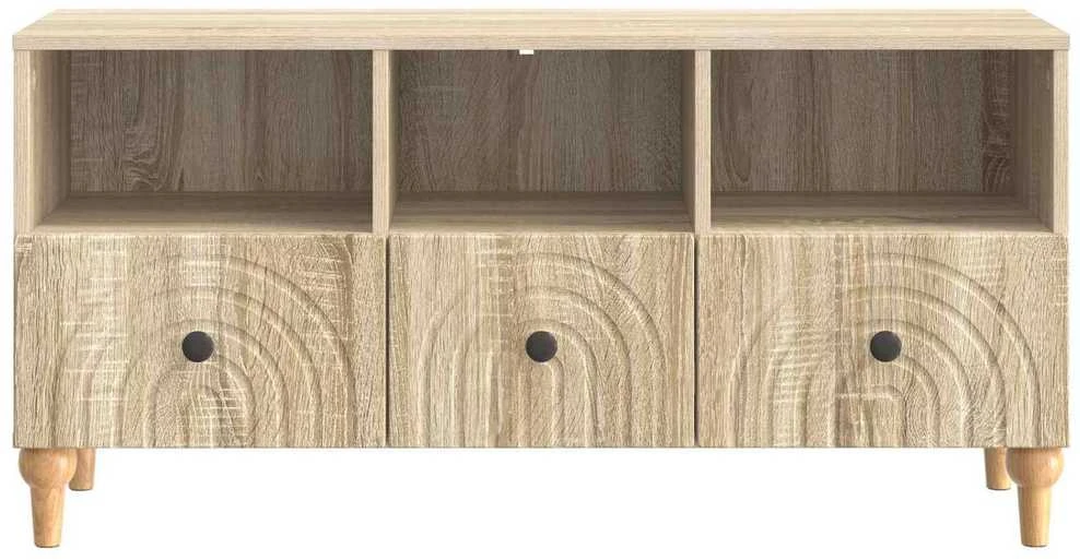 TV staliukas Televizoriaus spintelė 102 x 34,5 x 50 cm Sonoma ąžuolas