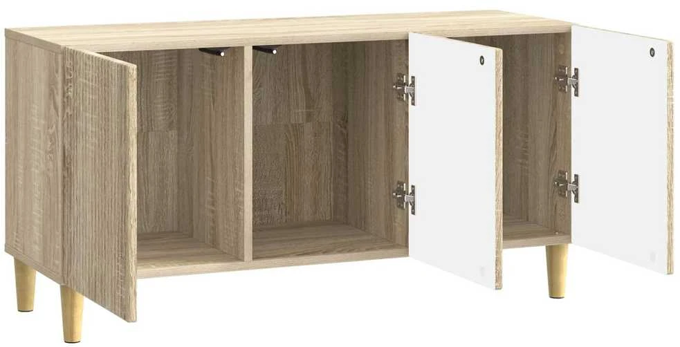 TV staliukas Televizoriaus spintelė 99 x 34,5 x 50 cm Sonoma ąžuolas
