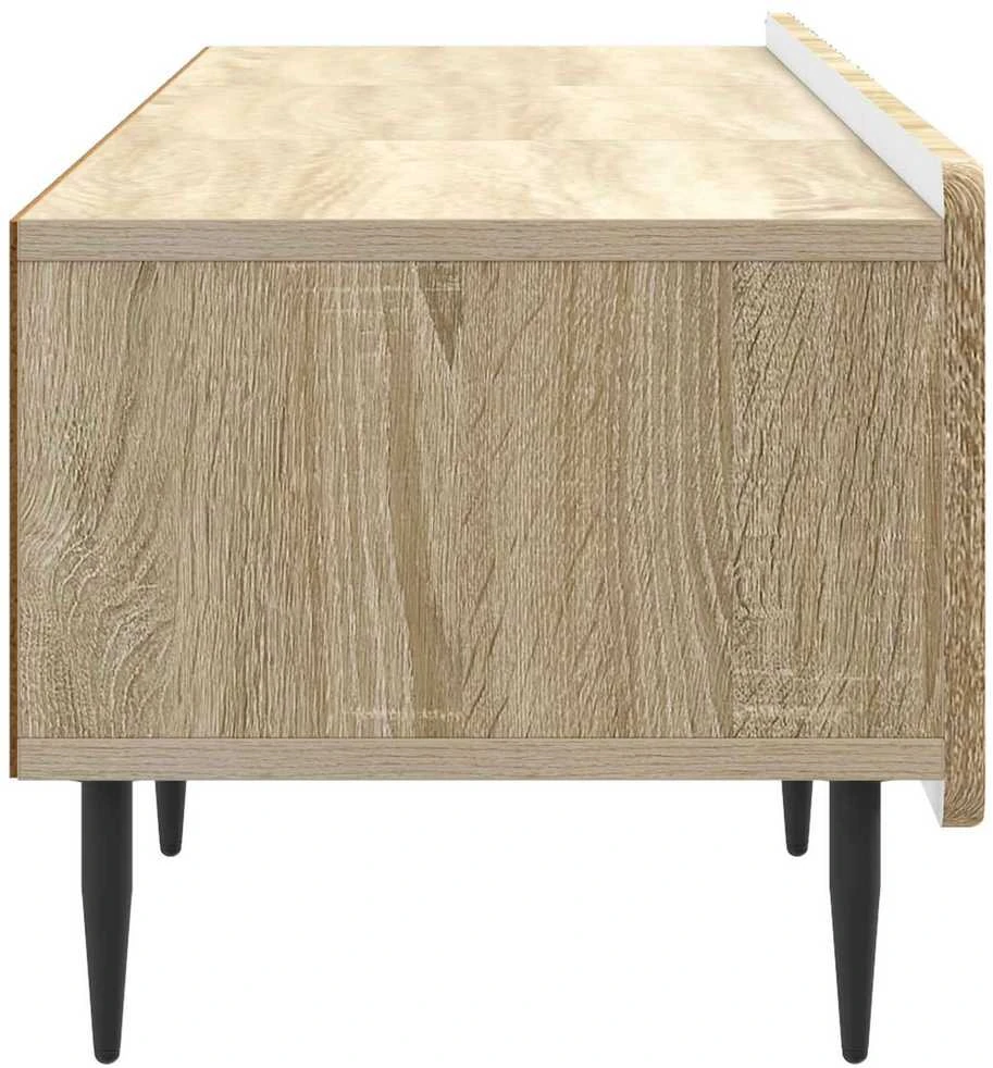 TV staliukas Televizoriaus spintelė 147 x 34,5 x 32 cm Sonoma ąžuolas