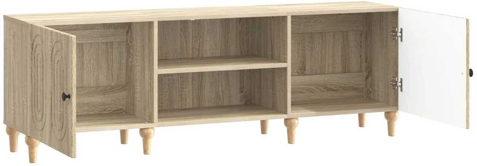 TV staliukas Televizoriaus spintelė 150 x 31 x 50 cm Sonoma ąžuolas