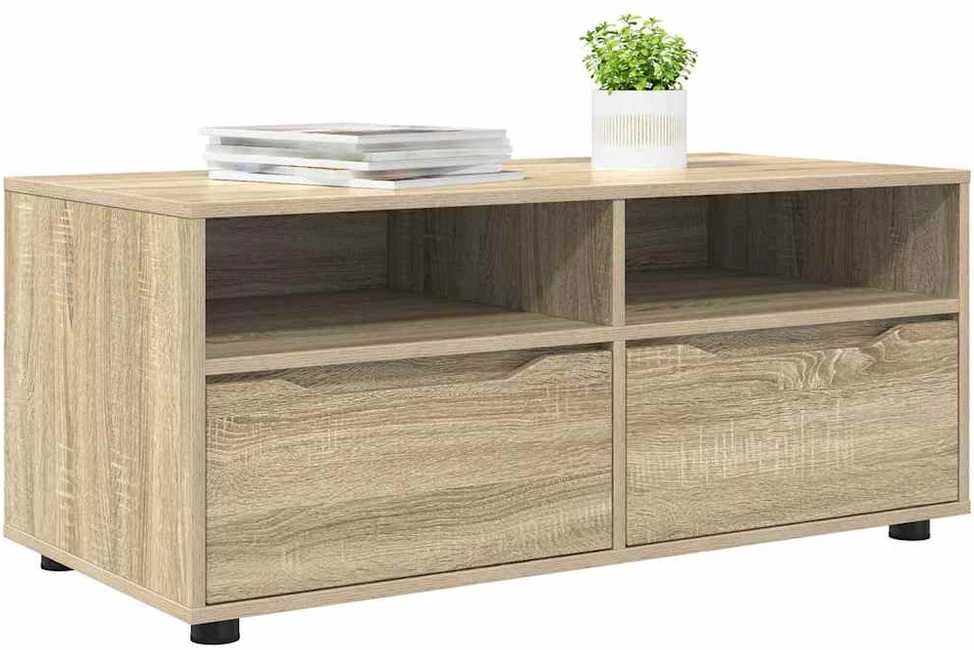 TV staliukas Televizoriaus spintelė 100 x 48 x 43 cm Sonoma ąžuolas
