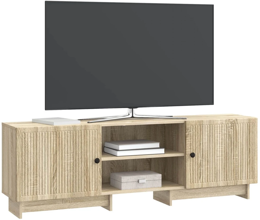 TV staliukas Televizoriaus spintelė 150 x 31 x 50 cm Sonoma ąžuolas