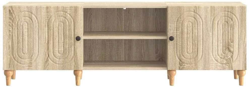 TV staliukas Televizoriaus spintelė 150 x 31 x 50 cm Sonoma ąžuolas