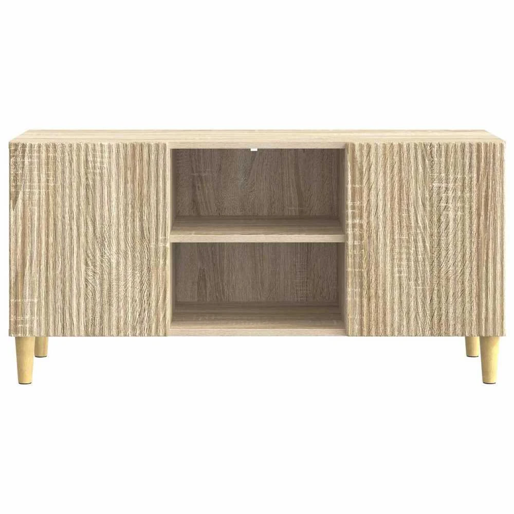 TV staliukas Televizoriaus spintelė 102 x 34,5 x 50 cm Sonoma ąžuolas