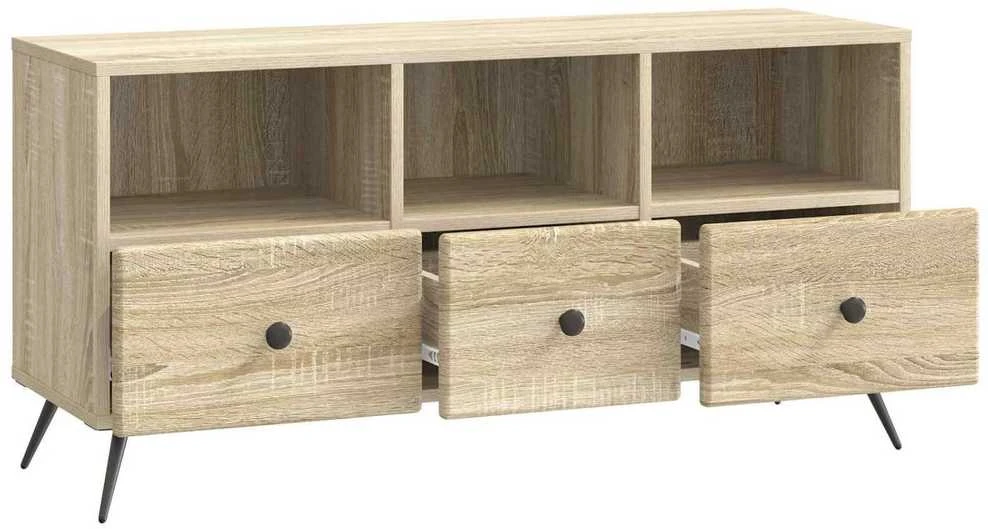 TV staliukas Televizoriaus spintelė Sonoma ąžuolas 102 x 34,5 x 50 cm