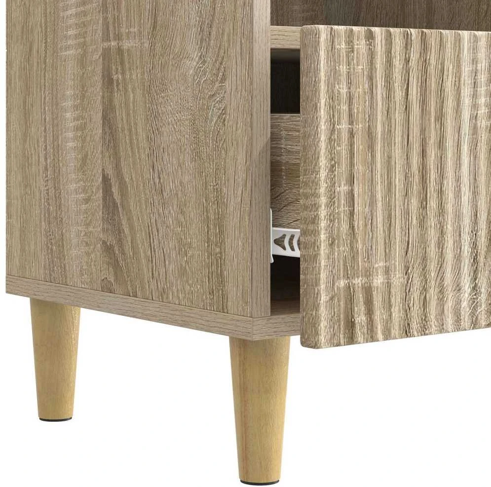 TV staliukas Televizoriaus spintelė 102 x 34,5 x 50 cm Sonoma ąžuolas