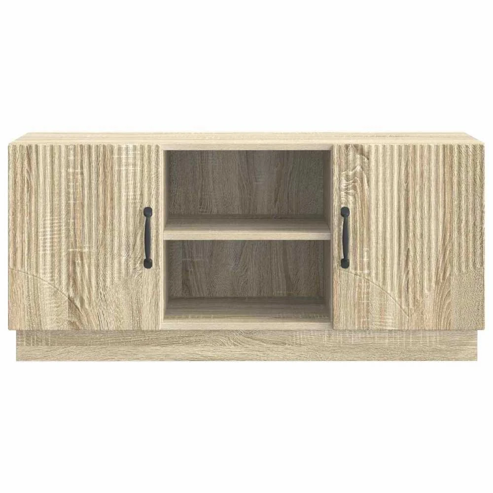 TV staliukas Televizoriaus spintelė 102 x 34,5 x 47 cm Sonoma ąžuolas