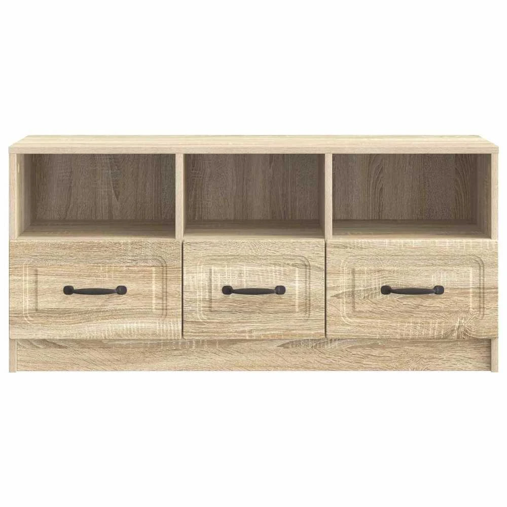 TV staliukas Televizoriaus spintelė Sonoma ąžuolas 102 x 34,5 x 47 cm