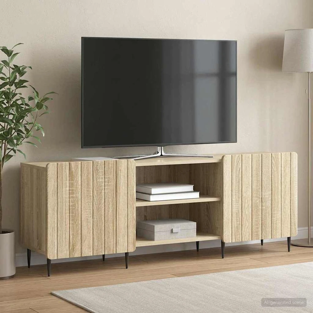 TV staliukas Televizoriaus spintelė Sonoma ąžuolas 150 x 31 x 52 cm