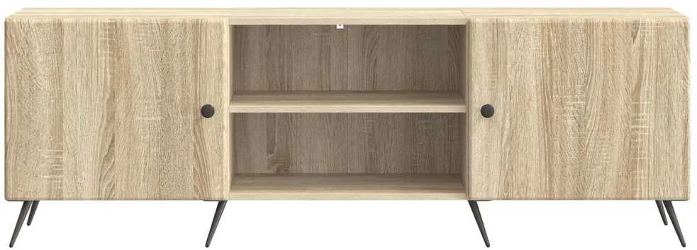 TV staliukas Televizoriaus spintelė 150 x 31 x 50 cm Sonoma ąžuolas