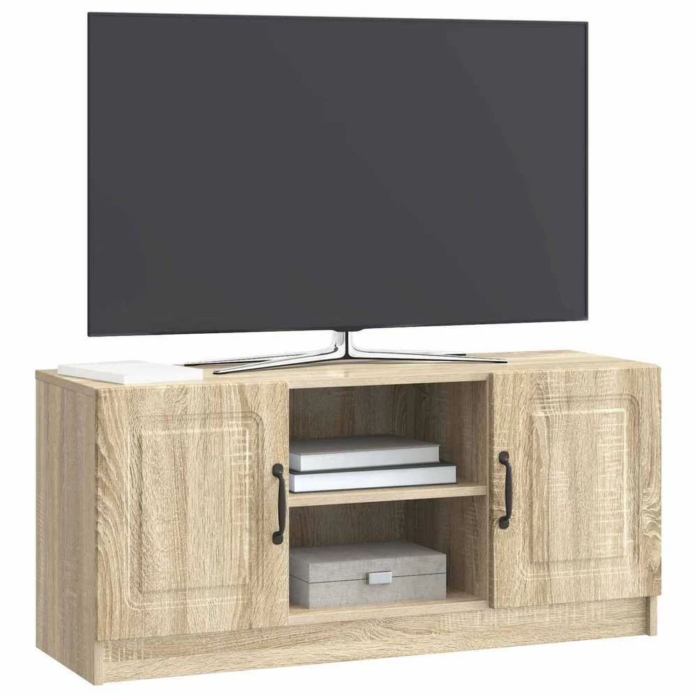 TV staliukas Televizoriaus spintelė Sonoma ąžuolas 102 x 34,5 x 47 cm