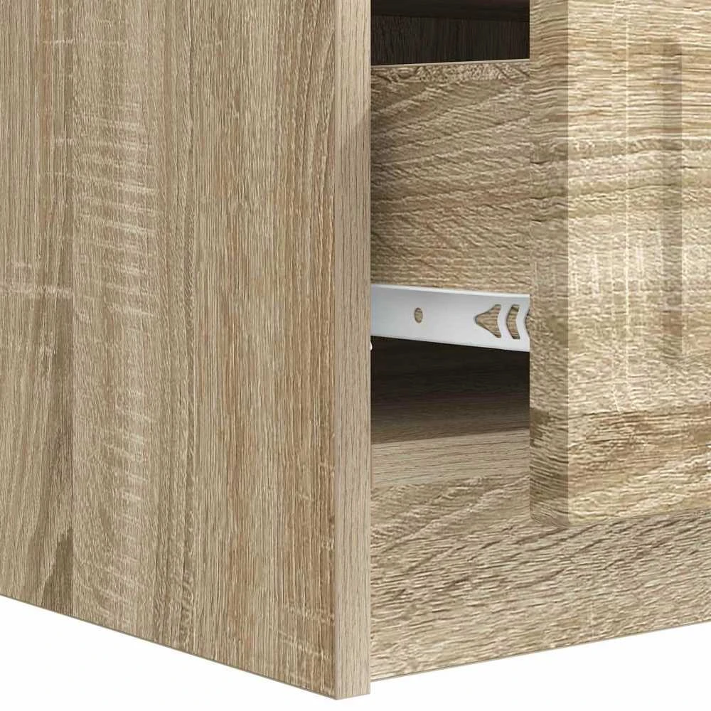 TV staliukas Televizoriaus spintelė 147 x 34,5 x 27 cm Sonoma ąžuolas