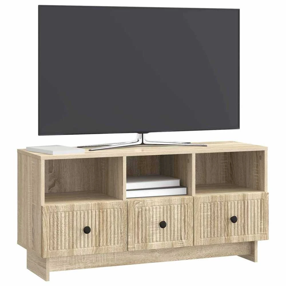 TV staliukas Televizoriaus spintelė Sonoma ąžuolas 102 x 34,5 x 50 cm