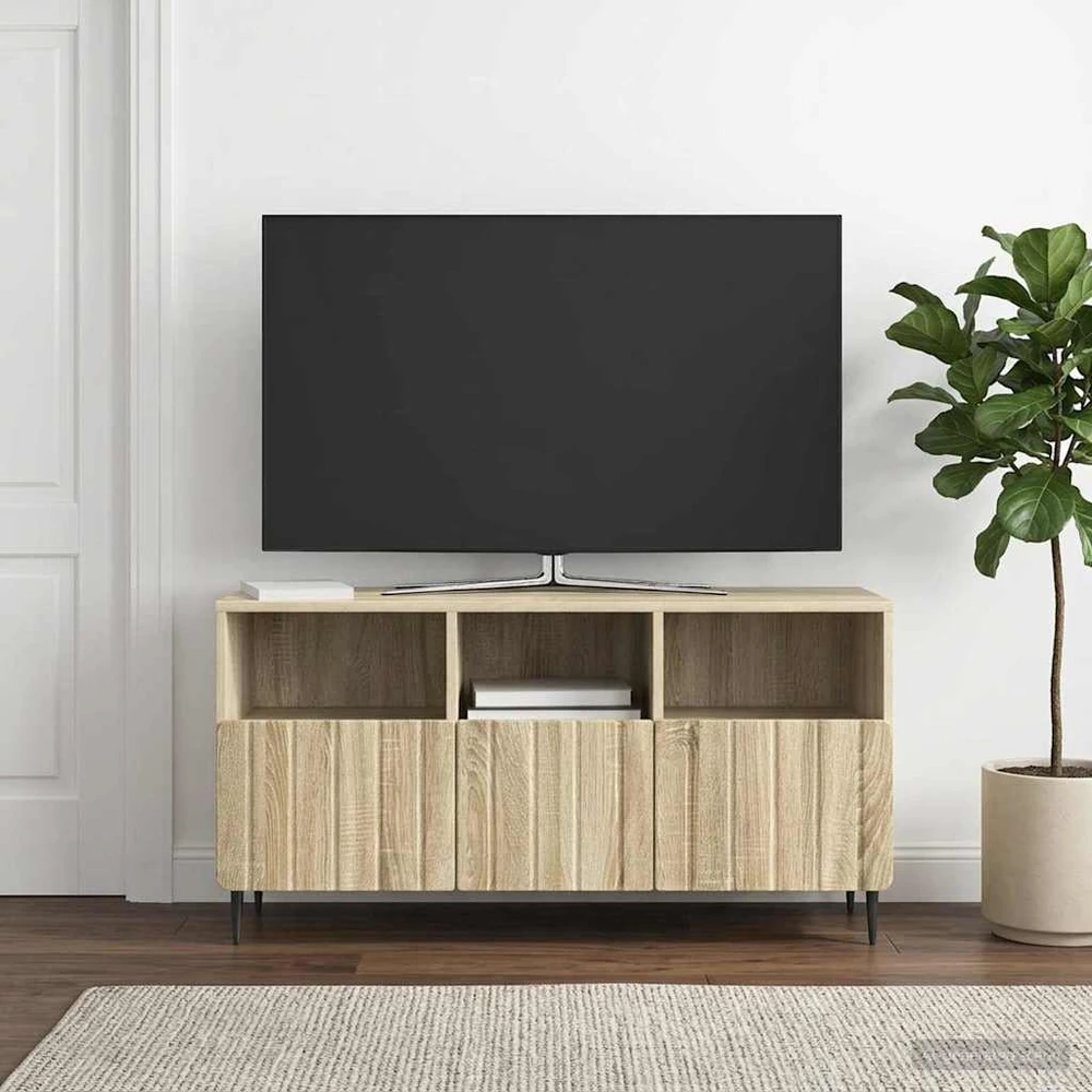 TV staliukas Televizoriaus spintelė Sonoma ąžuolas 102 x 34,5 x 50 cm