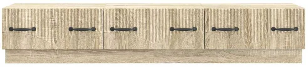 TV staliukas Televizoriaus spintelė Sonoma ąžuolas 147 x 34,5 x 27 cm