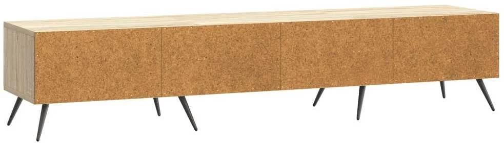 TV staliukas Televizoriaus spintelė Sonoma ąžuolas 147 x 34,5 x 30 cm