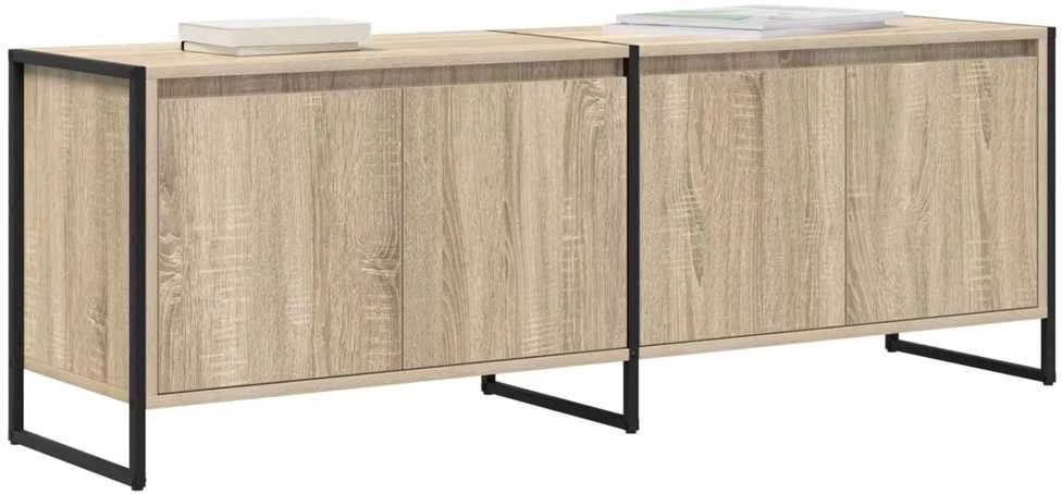 TV staliukas Televizoriaus spintelė 140 x 36 x 49.5 cm Sonoma