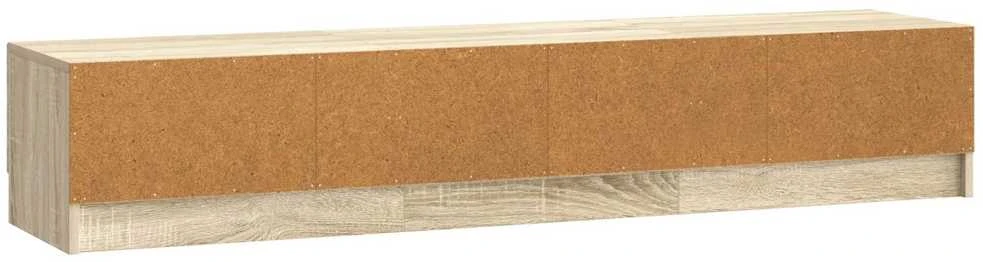 TV staliukas Televizoriaus spintelė 147 x 34,5 x 27 cm Sonoma ąžuolas