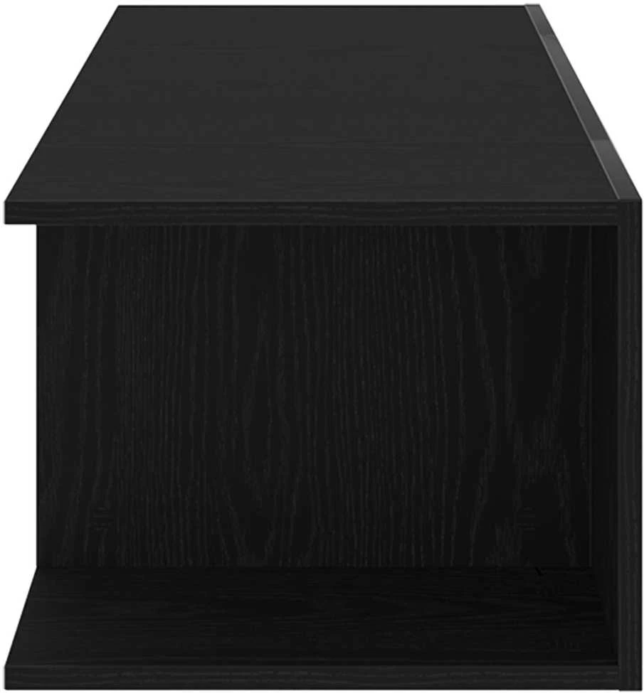 TV staliukas Televizoriaus spintelė 90 x 39 x 30 cm Juodas ąžuolas
