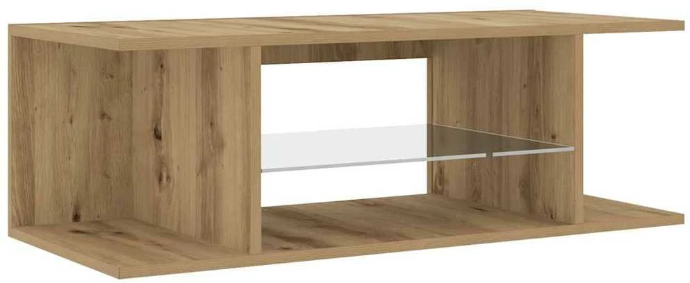 TV staliukas televizoriaus spintelė su LED lemputėmis Artisan ąžuolas