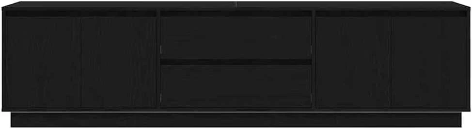 TV staliukas Televizoriaus spintelė su LED apšvietimu, 193,5x41x50 cm
