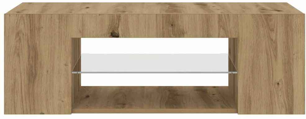 TV staliukas televizoriaus spintelė su LED lemputėmis Artisan ąžuolas
