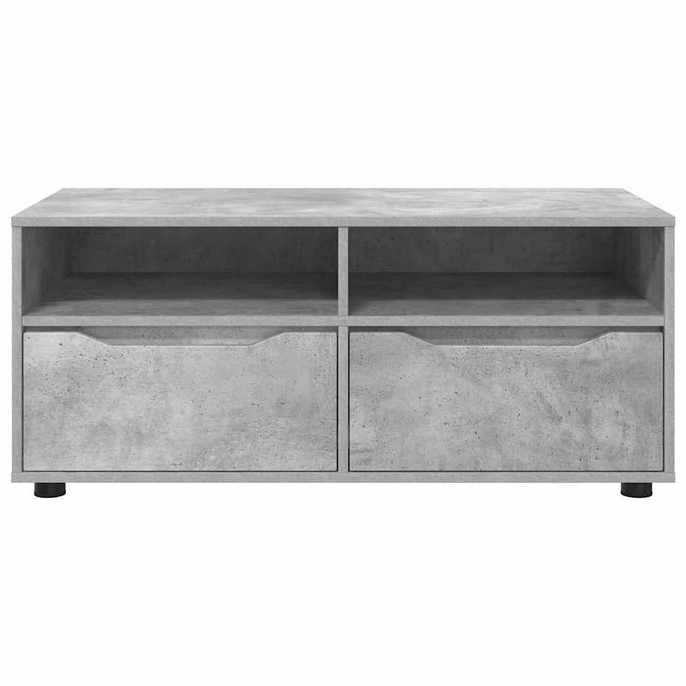 TV staliukas Televizoriaus spintelė 100 x 48 x 43 cm Betono pilka