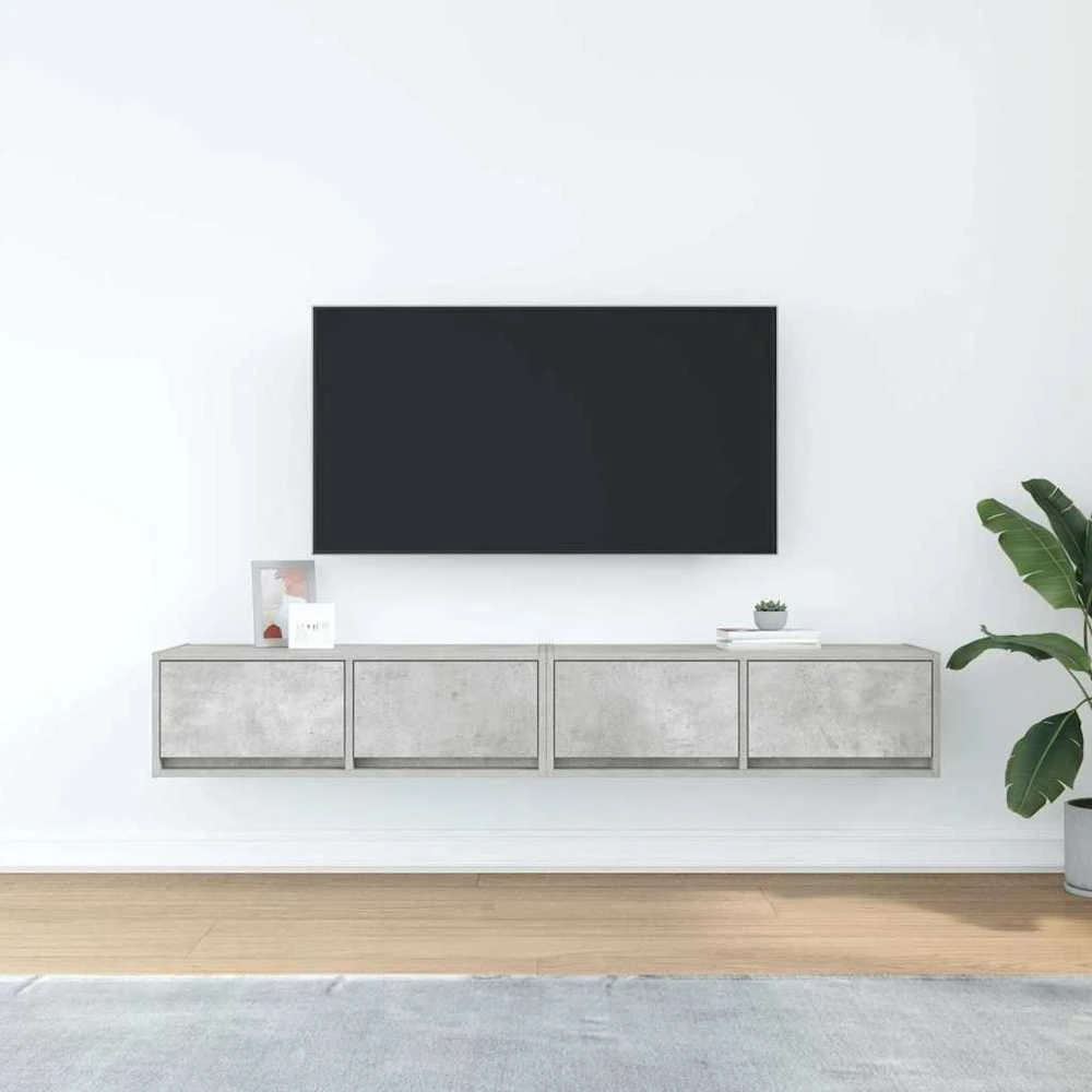 TV staliukas Televizoriaus spintelės, 2vnt., 80x31x25,5 cm, mediena