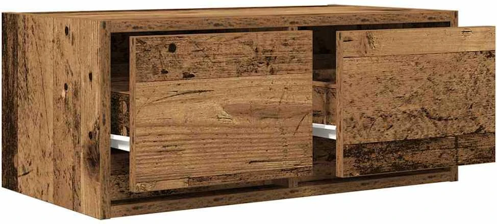 TV staliukas Televizoriaus spintelės, 2vnt., medienos, 60x31x25,5cm, mediena