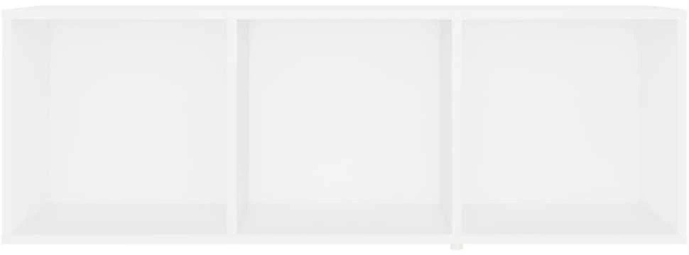 TV staliukas Televizoriaus spintelės, 3vnt., baltos, 107x35x37cm, MDP
