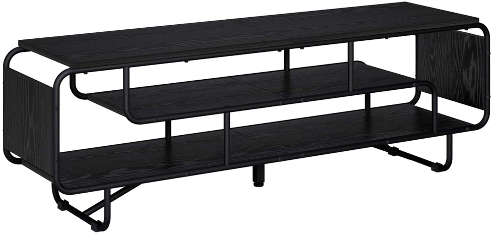 TV staliukas Televizoriaus stovas 140 x 36 x 45 cm Juodojo ąžuolo