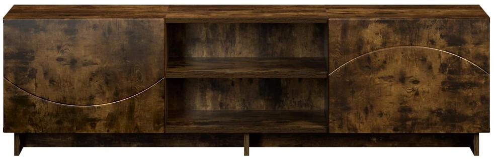 TV staliukas Televizoriaus stovas 140 x 34,5 x 40 cm Dūminio ąžuolo