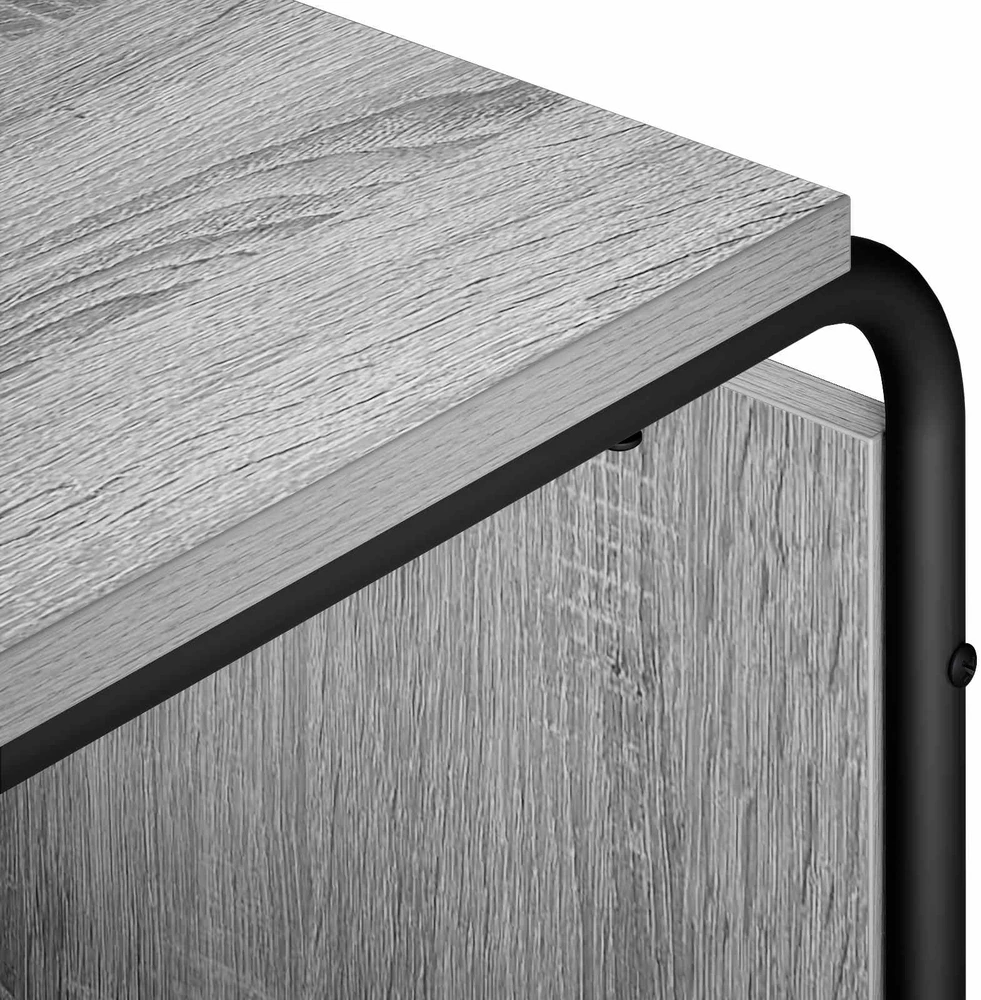 TV staliukas Televizoriaus stovas 140 x 36 x 45 cm Pilka Sonoma