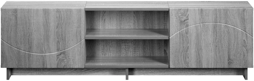 TV staliukas Televizoriaus stovas 140 x 34,5 x 40 cm Pilka Sonoma