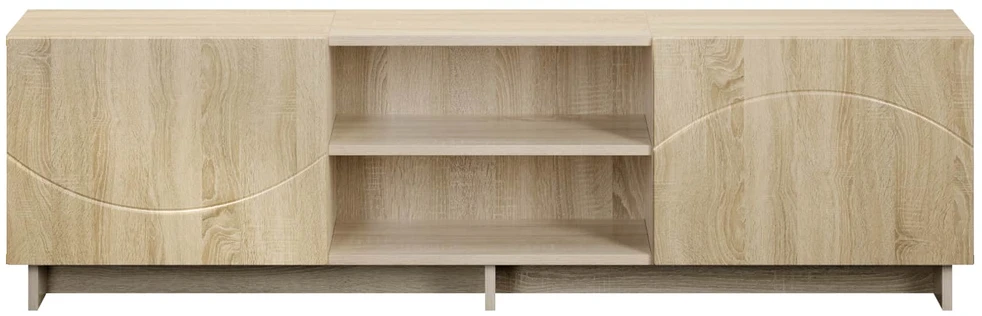 TV staliukas Televizoriaus stovas 140 x 34,5 x 40 cm Sonoma ąžuolas