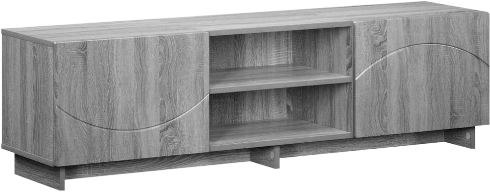 TV staliukas Televizoriaus stovas 140 x 34,5 x 40 cm Pilka Sonoma