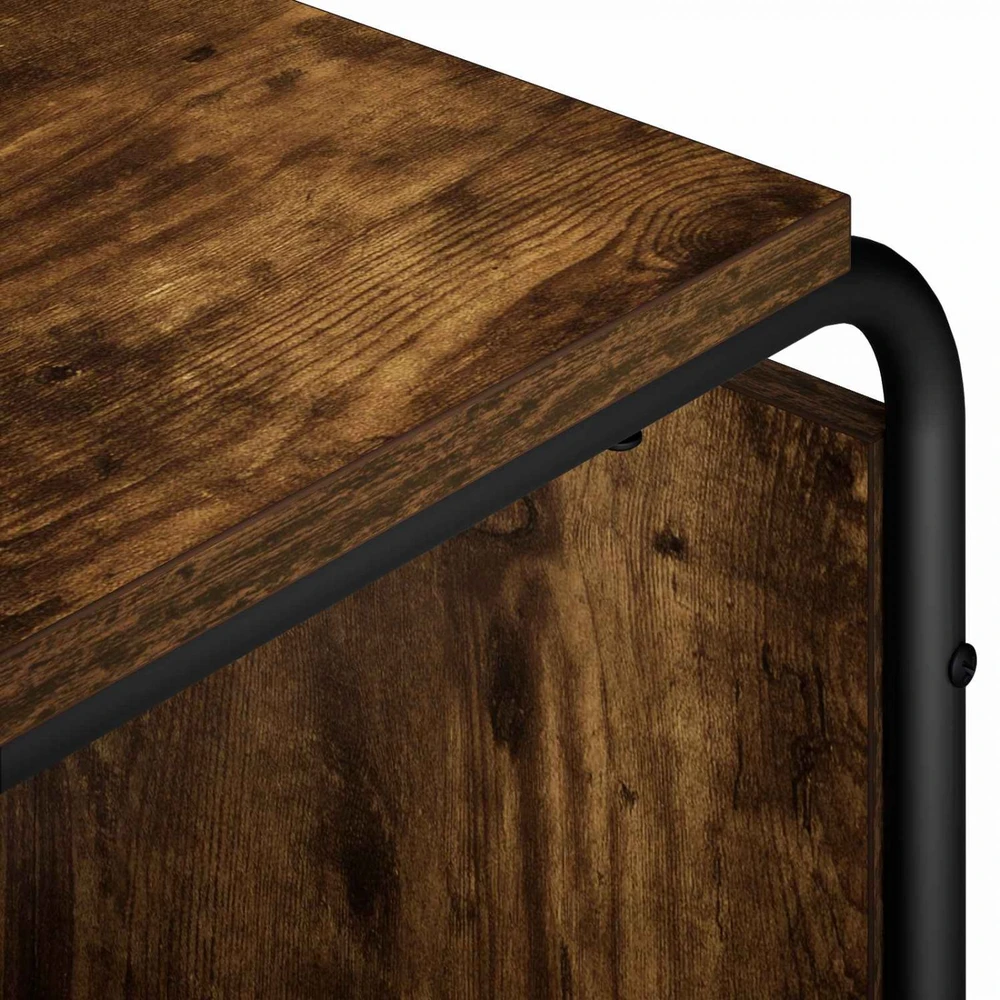 TV staliukas Televizoriaus stovas 140 x 36 x 45 cm Dūminio ąžuolo