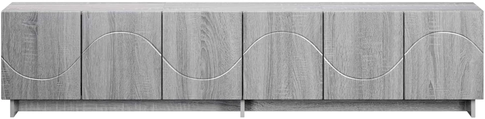TV staliukas Televizoriaus stovas 179,5 x 34,5 x 40 cm Pilka Sonoma