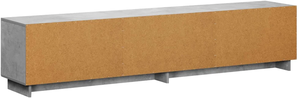 TV staliukas Televizoriaus stovas 179.5 x 34.5 x 40 cm Betono pilka