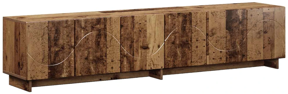 TV staliukas Televizoriaus stovas 179.5 x 34.5 x 40 cm Sendintos medienos