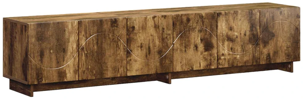 TV staliukas Televizoriaus stovas 179.5 x 34.5 x 40 cm Dūminio ąžuolo