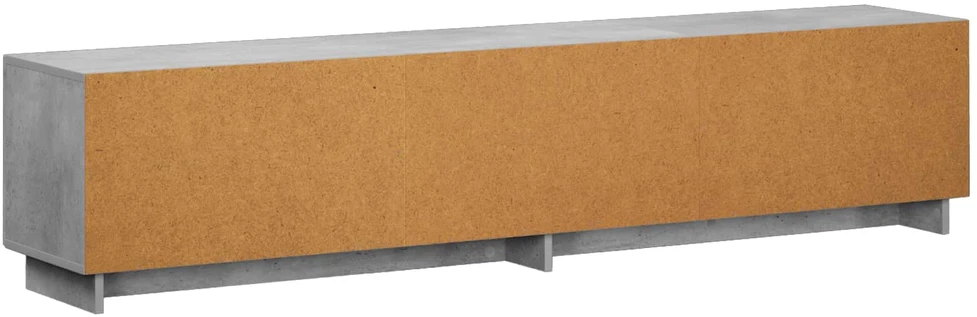 TV staliukas Televizoriaus stovas 179.5 x 34.5 x 40 cm Betono pilka