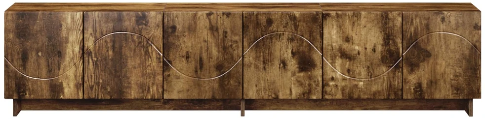 TV staliukas Televizoriaus stovas 179.5 x 34.5 x 40 cm Dūminio ąžuolo