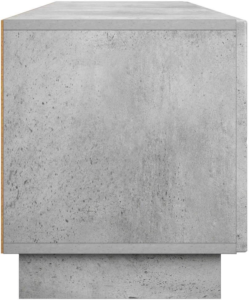 TV staliukas Televizoriaus stovas 179.5 x 34.5 x 40 cm Betono pilka