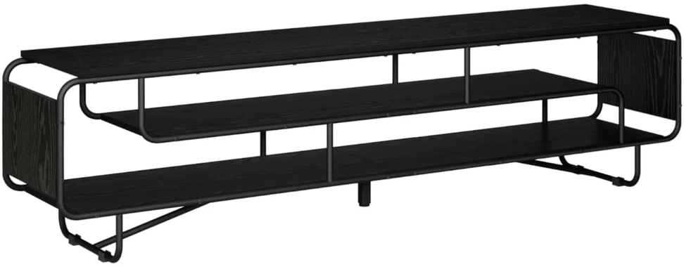 TV staliukas Televizoriaus stovas 180 x 36 x 45 cm Juodojo ąžuolo