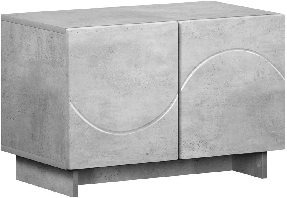 TV staliukas Televizoriaus stovas 60 x 34,5 x 40 cm Betono pilka
